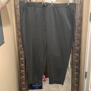 Torrid grey herringbone pants plus size 5 (28) NWT